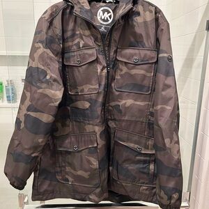 Michael Kors Olive Camo Jacket